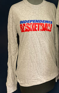 Independence Middle School Basketball Long Sleeve Tee/Gray