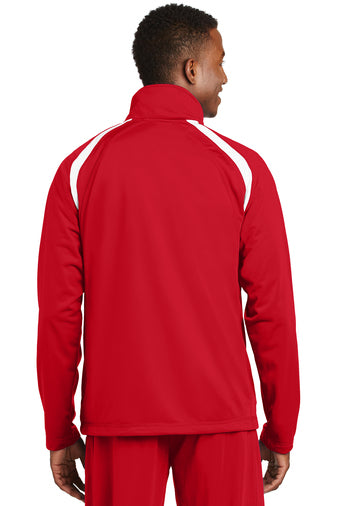 Tricot Warm Up Jacket / True Red & White / Cape Henry Track & Field –  Fidgety