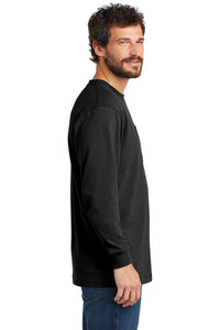 Carhartt Workwear Pocket Long Sleeve T-Shirt / Black / B.O.L.T Toboggan Team