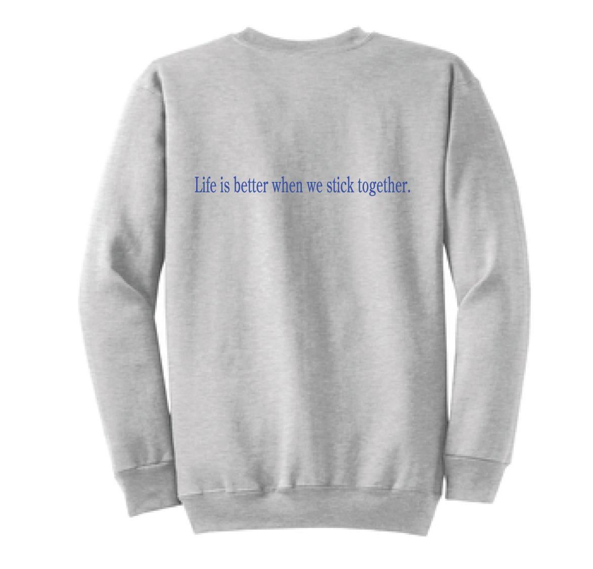 Ash gray online sweatshirt