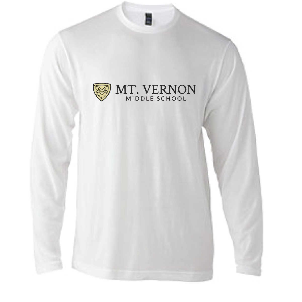 Softstyle Long Sleeve Tee / White / Mt. Vernon