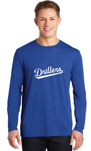 Long Sleeve Cotton Touch Tee / Royal / Drillers Baseball
