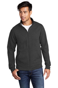 Core Fleece Cadet Full-Zip Sweatshirt / Dark Heather Grey / New Castle Elementary School Staff