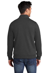 Core Fleece Cadet Full-Zip Sweatshirt / Dark Heather Grey / New Castle Elementary School Staff