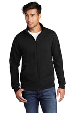 Core Fleece Cadet Full-Zip Sweatshirt / Dark Heather Grey / Bayside Sixth Grade Campus Staff Store