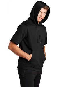 Fleece Short Sleeve Hooded Pullover / Black / Great Bridge High School Soccer