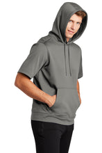 Fleece Short Sleeve Hooded Pullover / Dark Smoke Grey / Great Bridge High School Soccer
