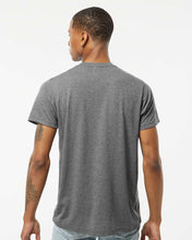 Unisex Poly-Rich T-Shirt / Heather Grey / Great Neck Middle School Football