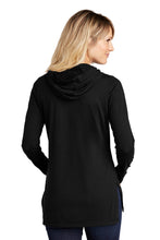 Tri-Blend Wicking Long Sleeve Hoodie / Black / Renaissance Academy