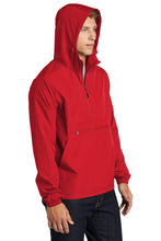 Packable Anorak / Red / Center Grove
