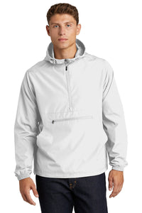 Packable Anorak / White / Salem High School Water Polo