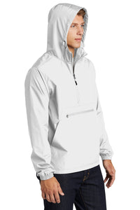 Packable Anorak / White / Norfolk Christian School Tennis