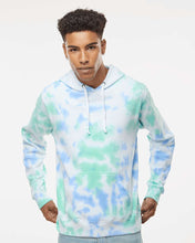 Tie-Dyed Fleece Hooded Sweatshirt / Lagoon Tie Dye / Kingston Elementary School