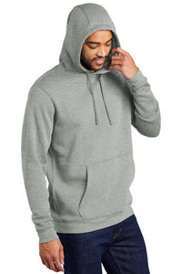 Nike Club Fleece Pullover Hoodie / Dark Grey Heather / Greek