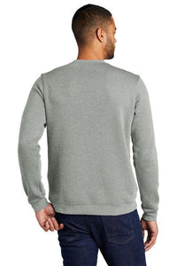 Nike Club Fleece Crewneck Sweatshirt / Dark Heather Grey / Greek