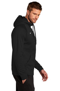 Nike Therma-FIT Pullover Fleece Hoodie / Black / Saints Field Hockey