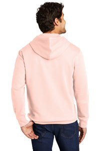 District Script Fleece Hoody (Youth & Adult) / Pink / Three Oaks Elementary School