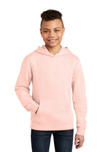 District Fleece Hoody (Youth & Adult) / Pink / Bayside Sixth Grade Campus