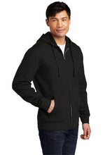 Fleece Full Zip Pullover Hooded Sweatshirt / Black / Tallwood High School Boys Soccer