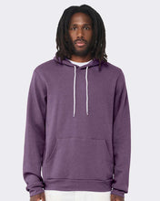 Unisex Sponge Fleece Full-Zip Hoodie / Heather Team Purple / Deep Creek Middle School Soccer