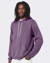 Unisex Sponge Fleece Full-Zip Hoodie / Heather Team Purple / Deep Creek Middle School Soccer