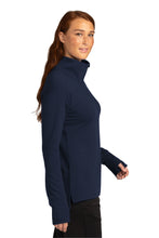 Ladies Flex Fleece 1/4-Zip / Navy / Princess Anne Middle School Staff