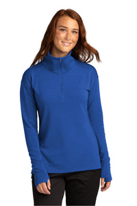 Ladies Flex Fleece 1/4-Zip / Royal / Tidewater Real Estate Investment Group