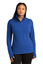 Ladies Flex Fleece 1/4-Zip / Royal / Tidewater Real Estate Investment Group