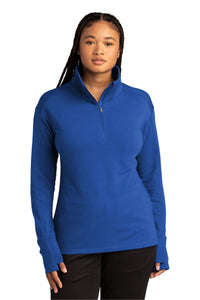 Ladies Flex Fleece 1/4-Zip / Royal / Tidewater Real Estate Investment Group