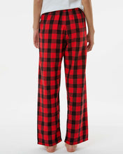 Youth Cotton Tee and Youth Flannel Pants / Black/Red and Black Buffalo / North Landing Elementary School