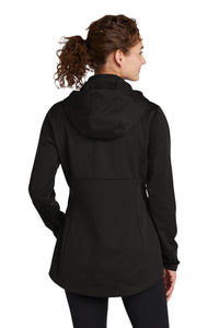 Ladies Hooded Soft Shell Jacket / Black / Landstown Middle School Staff