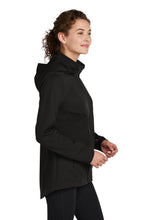 Ladies Hooded Soft Shell Jacket / Black / Landstown Middle School Staff