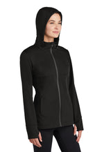 Ladies Hooded Soft Shell Jacket / Black / Landstown Middle School Staff
