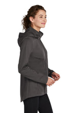 Ladies Hooded Soft Shell Jacket / Graphite / New Castle Elementary School Staff