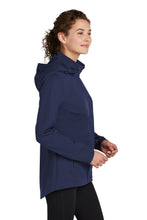 Ladies Hooded Soft Shell Jacket / Navy / Princess Anne Middle School Staff