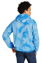 Design Winner - Crystal Tie-Dye Hooded Sweatshirt (Youth & Adult) / Sky Blue / Grassfield Elementary School