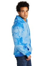 Design Winner - Crystal Tie-Dye Hooded Sweatshirt (Youth & Adult) / Sky Blue / Grassfield Elementary School