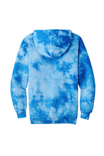 Design Winner - Crystal Tie-Dye Hooded Sweatshirt (Youth & Adult) / Sky Blue / Grassfield Elementary School
