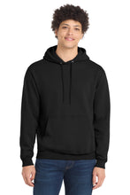Core Fleece Pullover Hooded Sweatshirt / Black / Catholic High School Sailing