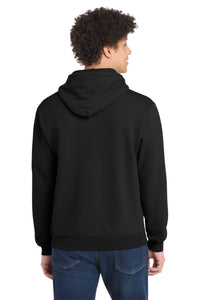 Core Fleece Pullover Hooded Sweatshirt / Black / Catholic High School Sailing