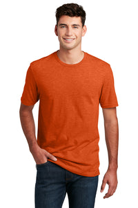 Softstyle Short Sleeve Tee / Deep Orange Heather / Maury High School Lacrosse