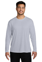 Long Sleeve Performance Tee (Youth & Adult) / Silver / Little Neck Run Club