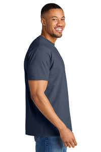 Heavyweight Ring Spun Tee / Black / Ocean Lakes Field Hockey