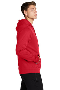 Fleece Hooded Pullover / Red / Cape Henry Collegiate Indoor Track & Field