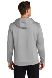 Performance Fleece Hooded Pullover / Silver / Kempsville Middle School Wrestling