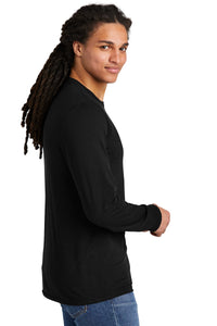 Triblend Long Sleeve Tee  / Black / Great Neck Middle School Volleyball