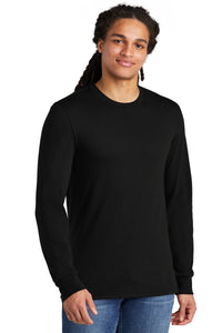 Triblend Long Sleeve Tee  / Black / Great Neck Middle School Volleyball