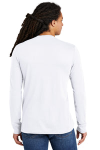 Perfect Tri Long Sleeve Tee (Youth & Adult) / White / Wahoos Baseball