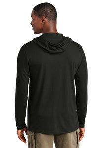 Perfect Tri Long Sleeve Hoodie / Black / Bayside Middle School