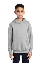 Core Fleece Pullover Hooded Sweatshirt (Youth & Adult) / Ash / New Castle Elementary School